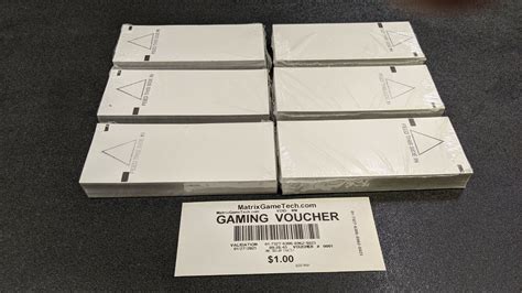 slot machine ticket paper.